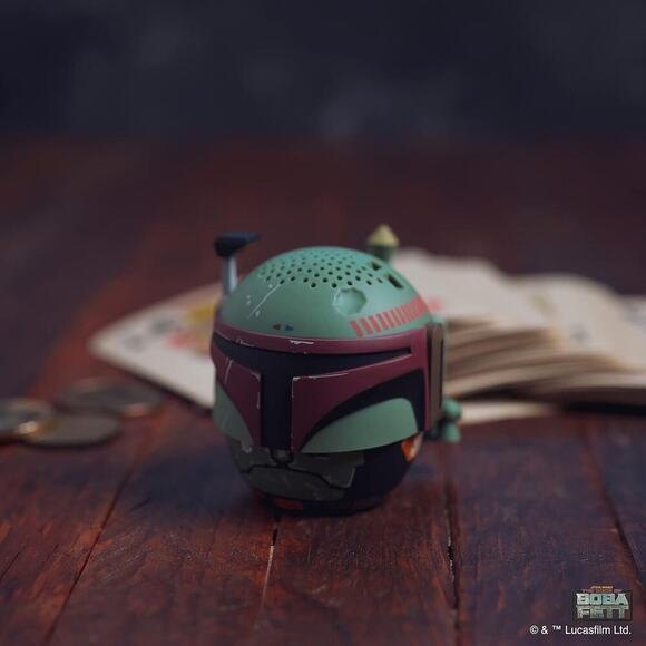 Star Wars Book of Boba Fett - Boba Fett Bluetooth Speaker Bitty Boomers New - Picture 3 of 9